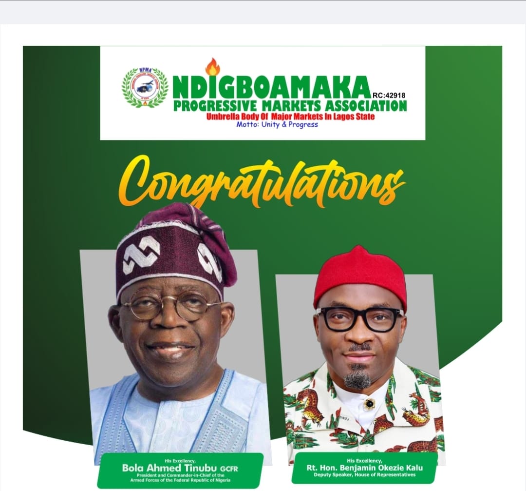Congratulatory Message to Deputy Speaker,  Hon. Benjamin Kalu
